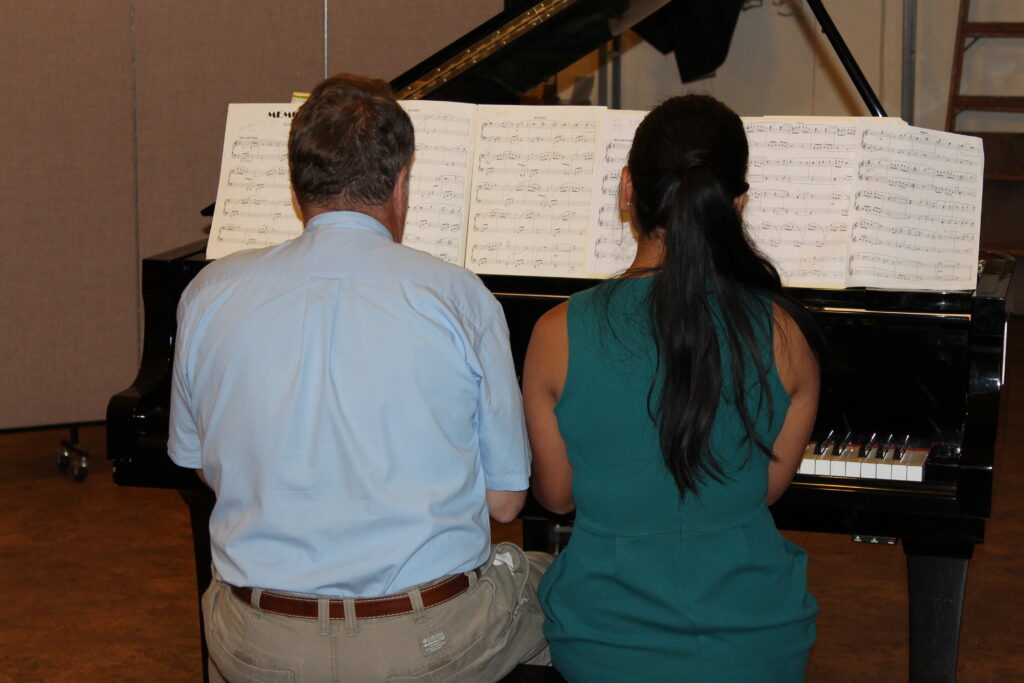 Piano lesson