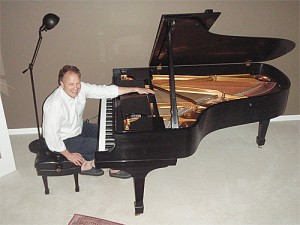 Thomas Mazuroski at the piano