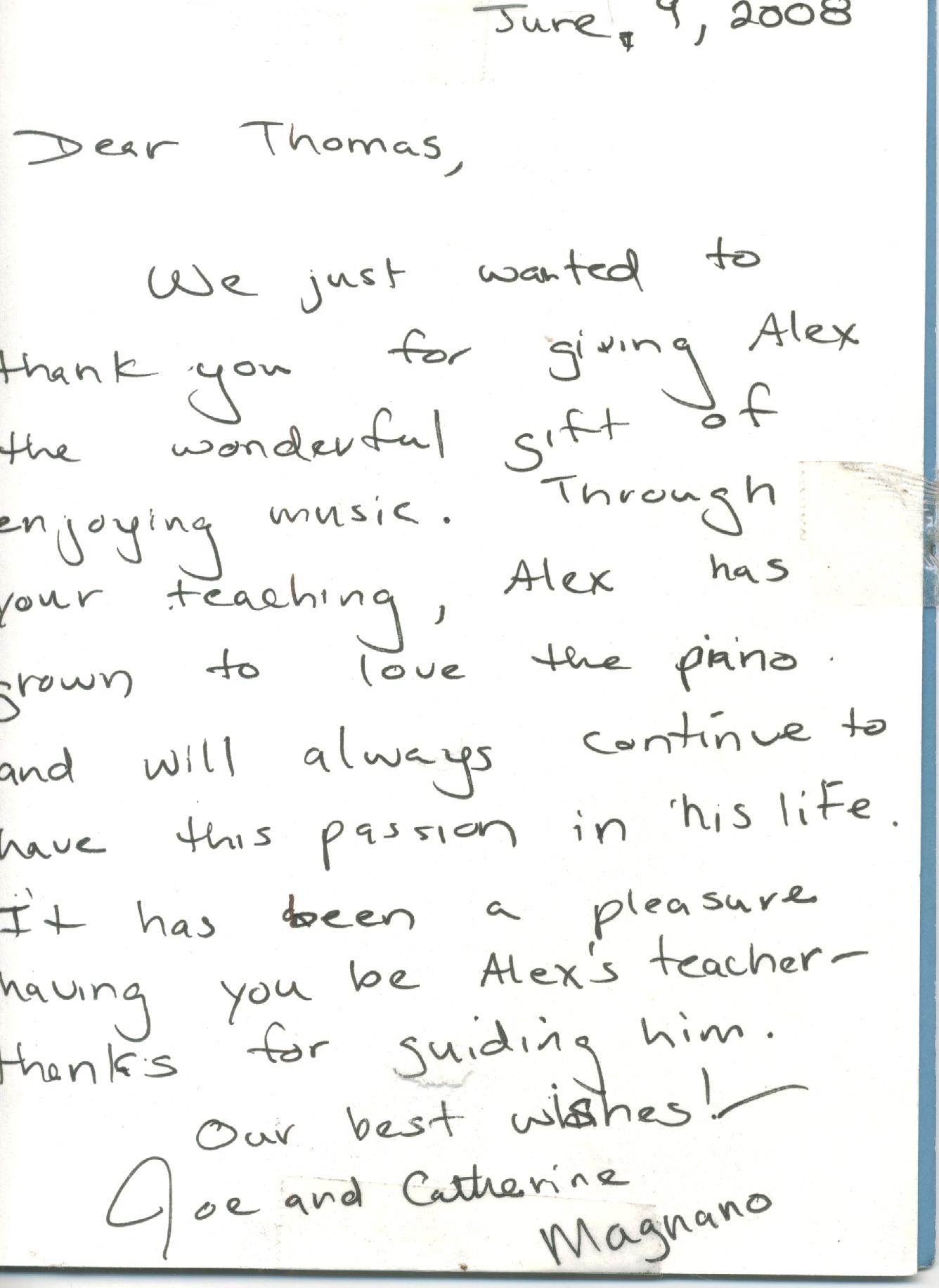 Testimonial gallery